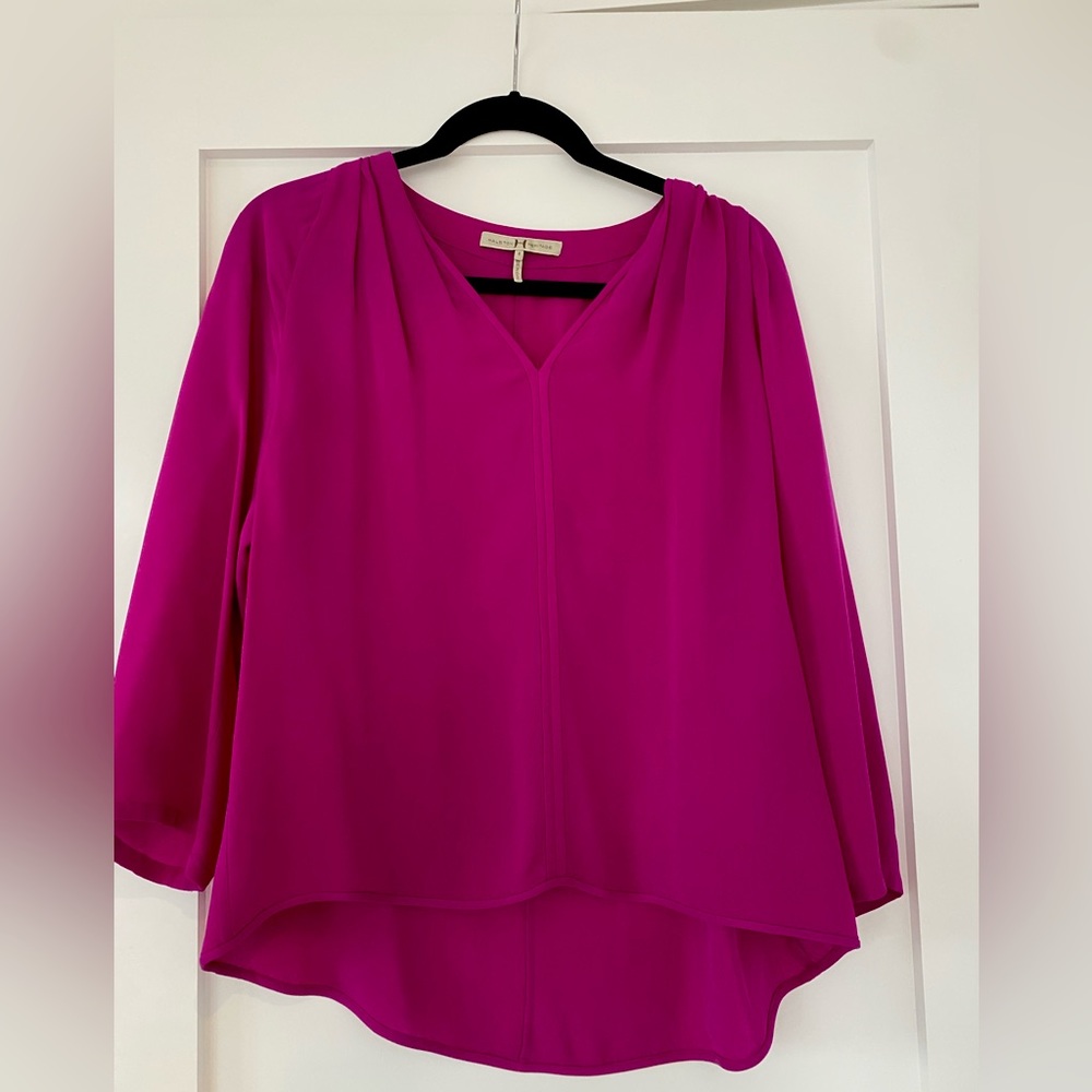 Halston Heritage Purple Blouse